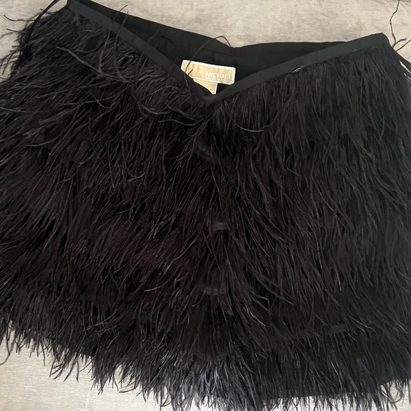 Michael Kors Ostrich Feather Skirt - Picture 3 of 4
